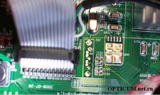 Установка диска SATA в Opticum 9500